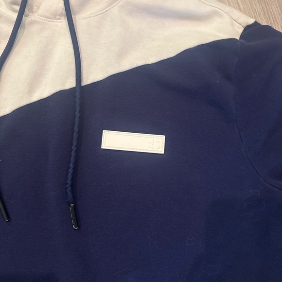 Men's Two-Tone Hoodie - Picture 2 of 4